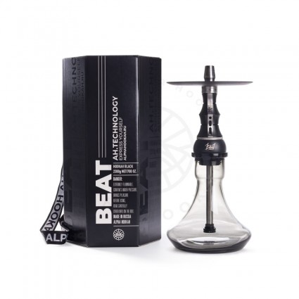 Alpha Hookah BEAT Black Glass