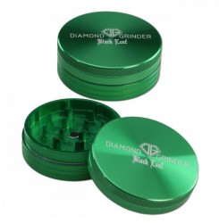 Black Leaf Diamond Al Grinder 2-part Green